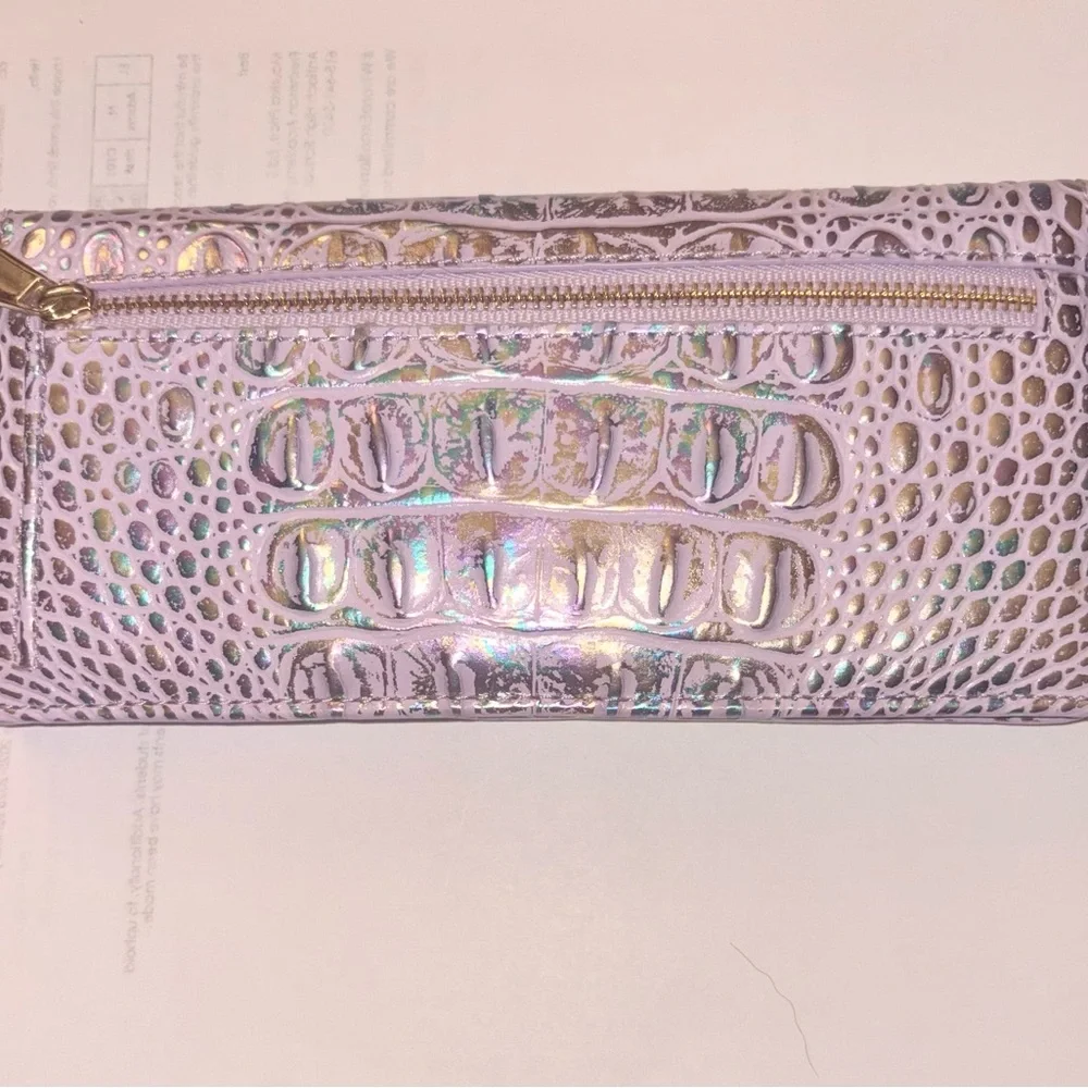 Brahmin Ady Wallet in Violet Wonderland - Picture 2 of 6